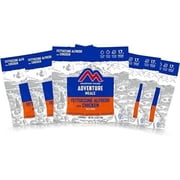 6 Pouches Mountain house Freeze Dried Emergency Survival Backpacking and Camping Food Fettuccine Alfredo with Chicken