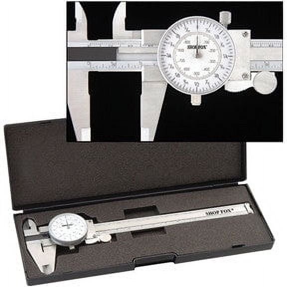 6" Precision Fractional Read Steel Dial Caliper Mic Tool Kit