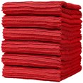 thumbnail image 1 of 6 Premium Kitchen Towels (16x 26, 6 Pack)  Large Cotton Kitchen Hand Towels  Ribbed Design  340 GSM Highly Absorbent Tea Towels Set With Hanging Loop, 1 of 6