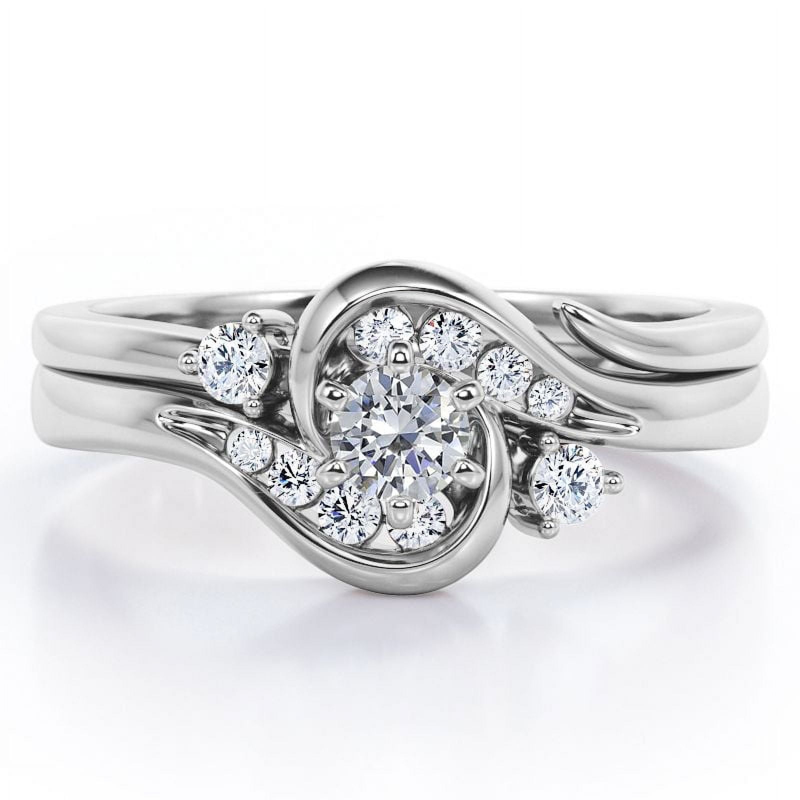 Channel Setting Emerald Cut Natural Diamond 18K Solid Gold Eternity Band (Diamond Ring, Wedding Ring, Wedding Band)
