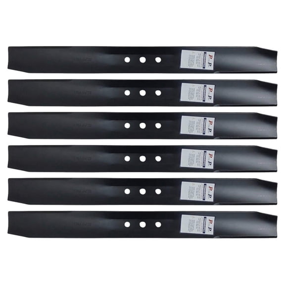 6 Proven Part Mulching Blades Fit Toro 131-4547-03, 104-8697-03, 108-9764