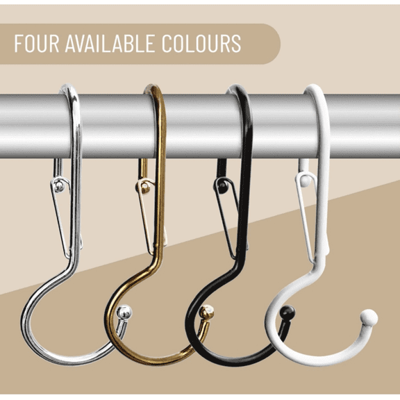 6 Purse Hanger for Closet. Tote Hanger. S-Shaped Hooks S Hooks Twist Design. Anti Drop S-Shaped Hook for Hanging Handbags with Safety Buckle to Prevent Falls. Heavy Duty.