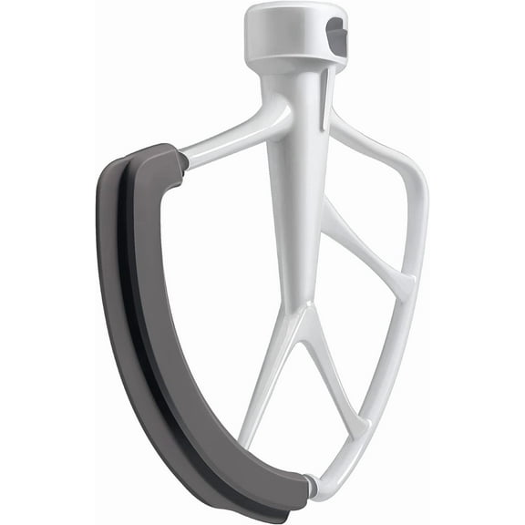 6 Quart Flex Edge Beater Paddle Attachment Compatible with KitchenAid Bowl-Lift Stand Mixers Replacement Mixer Accessory