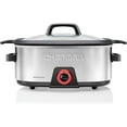 6Quart Slow Cooker, Electric Countertop Cooking, Stovetop & OvenSafe