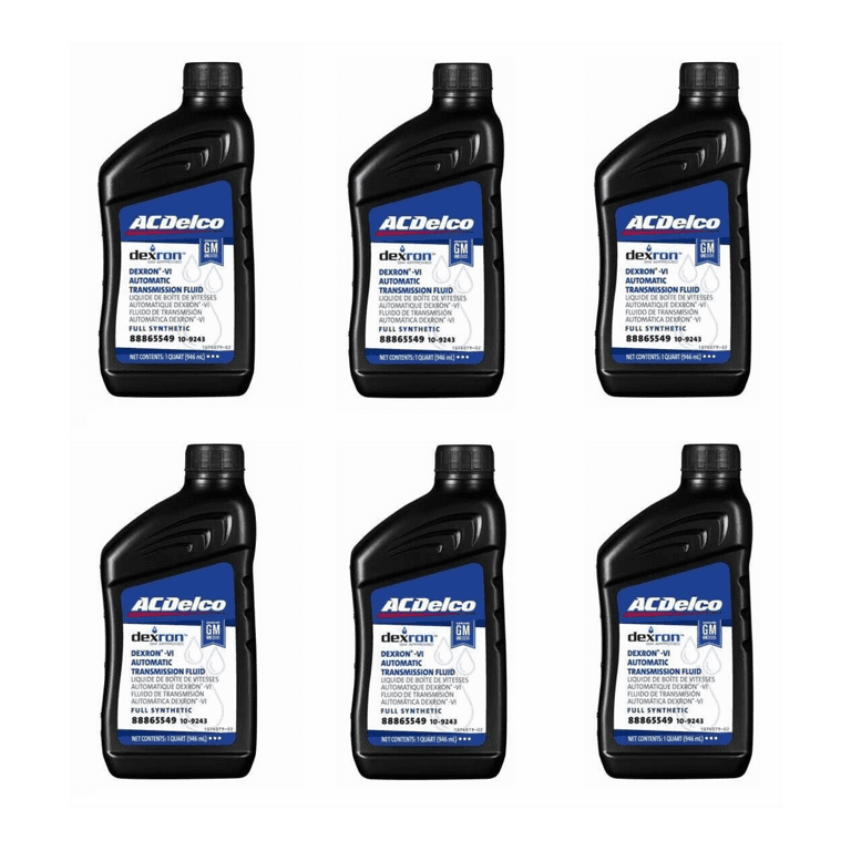 ACDelco Dexron VI Full Synthetic Automatic Transmission Fluid 6