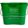 thumbnail image 1 of - 6 Quarts Kleen-Pail Pro Cleaning Bucket Green Color Plastic- Detergent Pail Cleaning Bucket with Bail Handle for Household Cleaning Mopping Kitchens Restaurants and Janitorial Use, 1 of 4