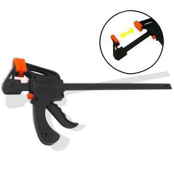 6" Quick Release Speed Adjust Wood Bar Clamp Spreader Tool Woodworking