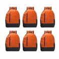 thumbnail image 1 of 6 Quick Zip Backpacks Set - Polyester, Unique features, Front Pocket, Vibrant - Orange, 1 of 5