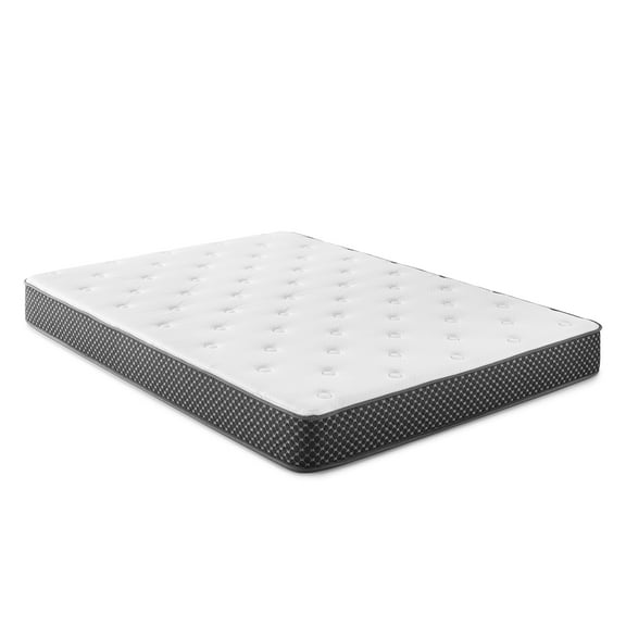 6" Quilted Foam Firm Twin Mattress with Stretch knit cover, Gel memory foam and HD Support foam are CertiPur.