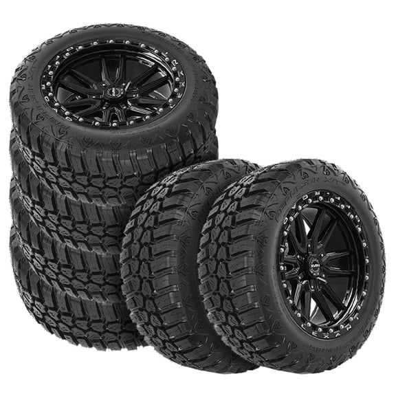 6 RBP Repulsor X/T RX 33x12.50x20 114Q Mud Tires Truck [ Load Range E, 10 PLY ] RBPSTXT20125010 / 33/12.50/20 / 3312.5020
