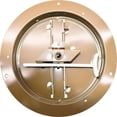 thumbnail image 1 of Accord Ventilation 6 In. Round Ceiling Damper Adjustable - Galvanized Steel - Brown, 1 of 1