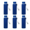 thumbnail image 1 of 6 Ransom Water Bottles with Strap Set, 17 oz. - Stainless Steel, Double Wall, Plastic Lid - Blue, 1 of 5