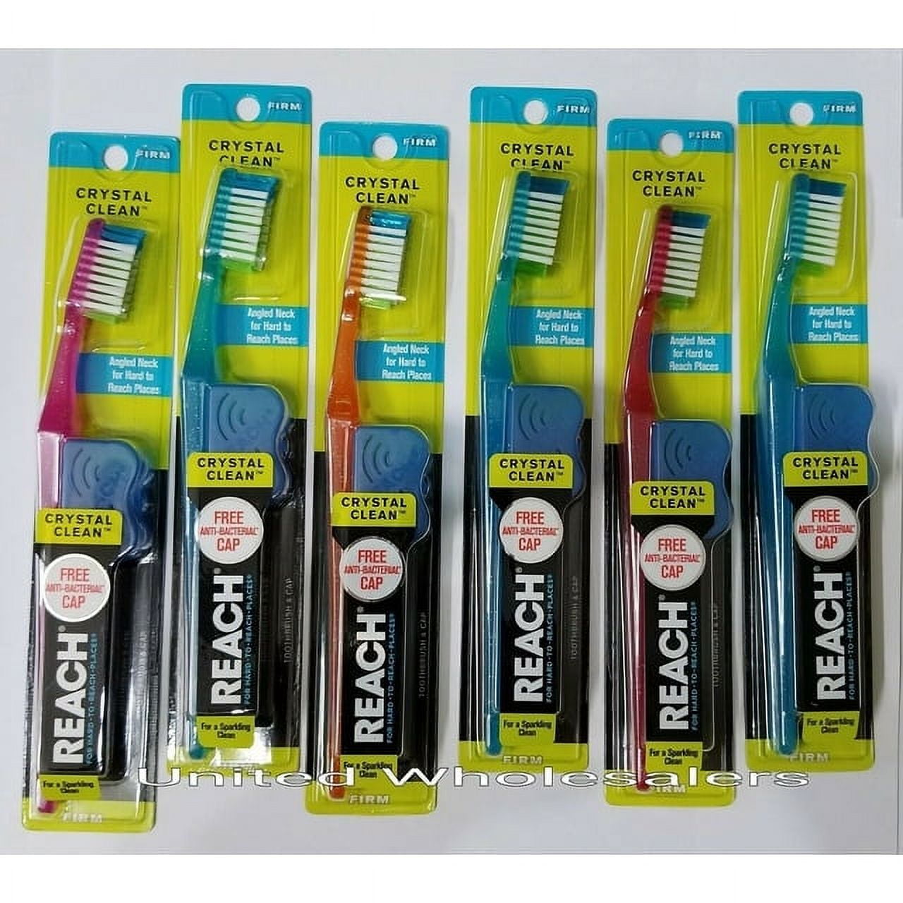 6 Reach Toothbrush Extra Clean FIRM Bristles Hard