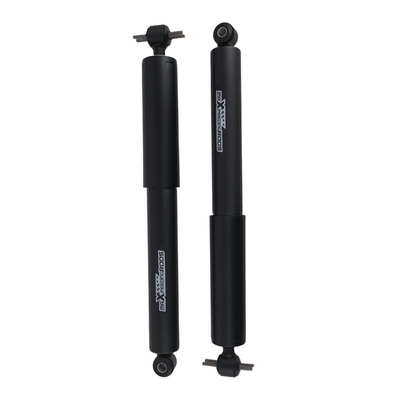 6" Rear Lowering Shocks for Chevrolet GMC C1500 1988-1998 2WD, Nitrogen-Filled Twin-Tube Suspension Shocks, SKU 92111419, 21.30" Extended Length, Improved Ride Quality
