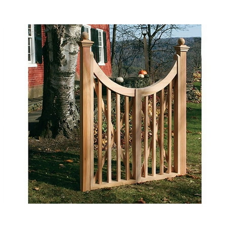6' Red Cedar Seashore Gate