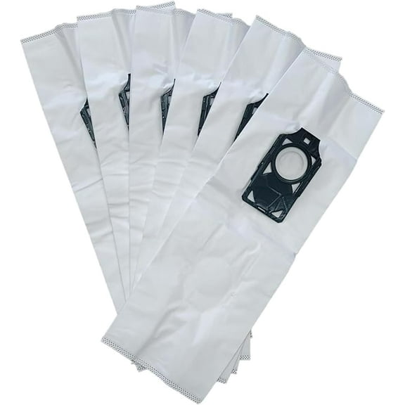 6 Replacement Bags for Riccar Supralite R10S, R10D, R10P and R10SAND. Compare to RLH-6