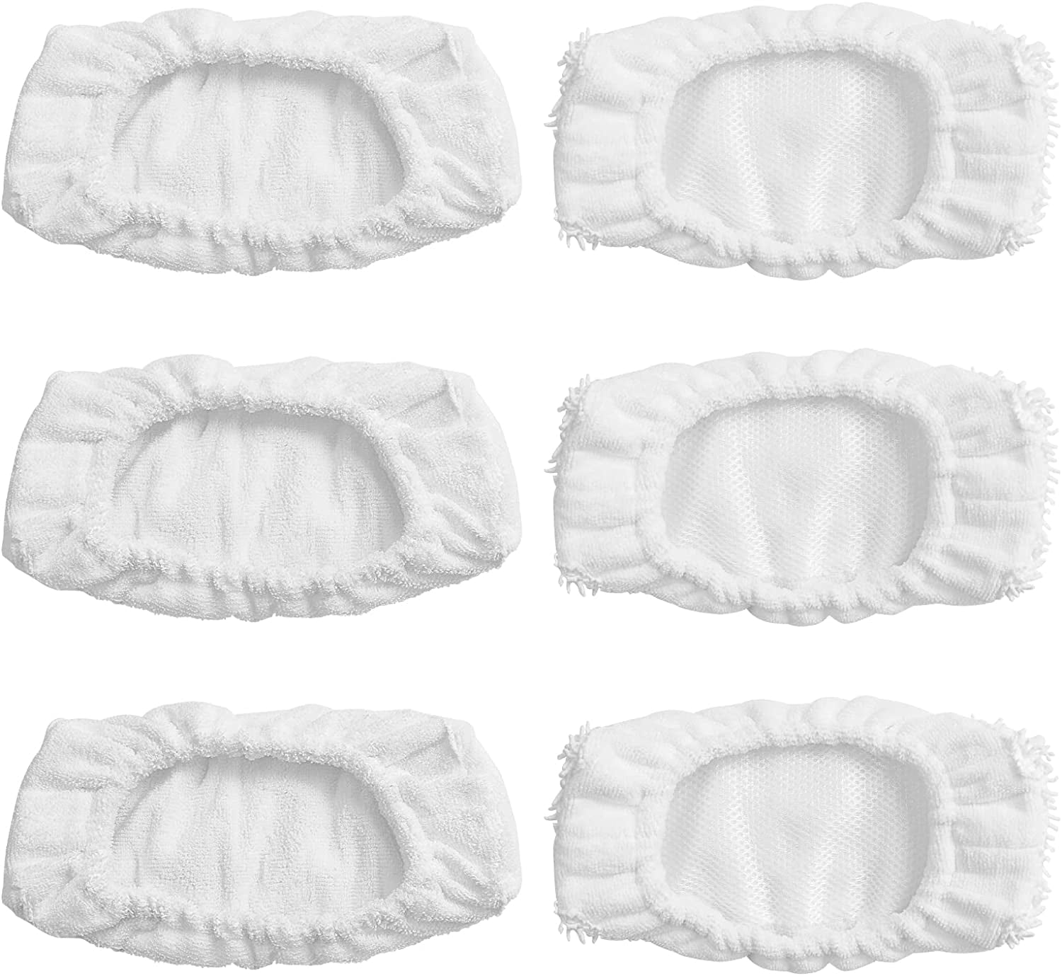 6 Replacement Washable Mop Pads for Oreck Steam Mop