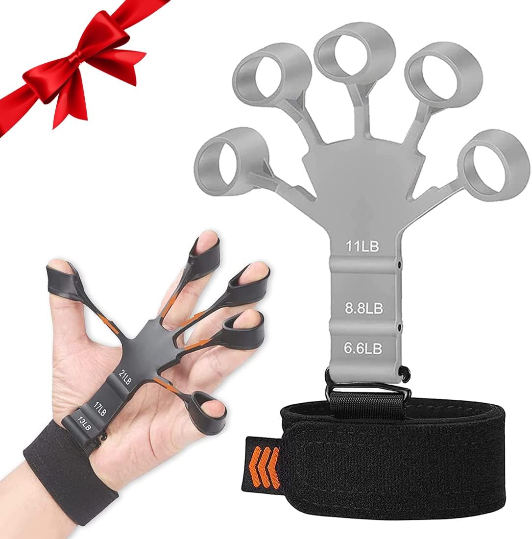 6 Resistant Level Finger Exerciser, 2023 New Finger Strengthener
