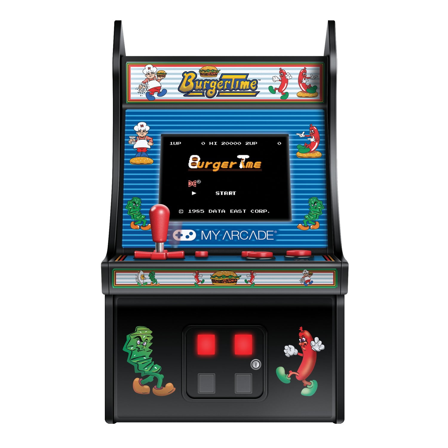 MY ARCADE 6" Retro Burgertime Micro Arcade
