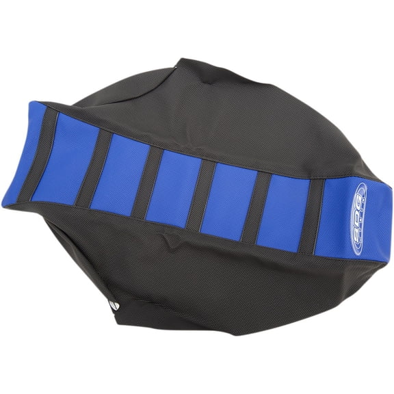 6-Rib Gripper Seat Cover, Blue Top/Black Sides/Black Ribs
