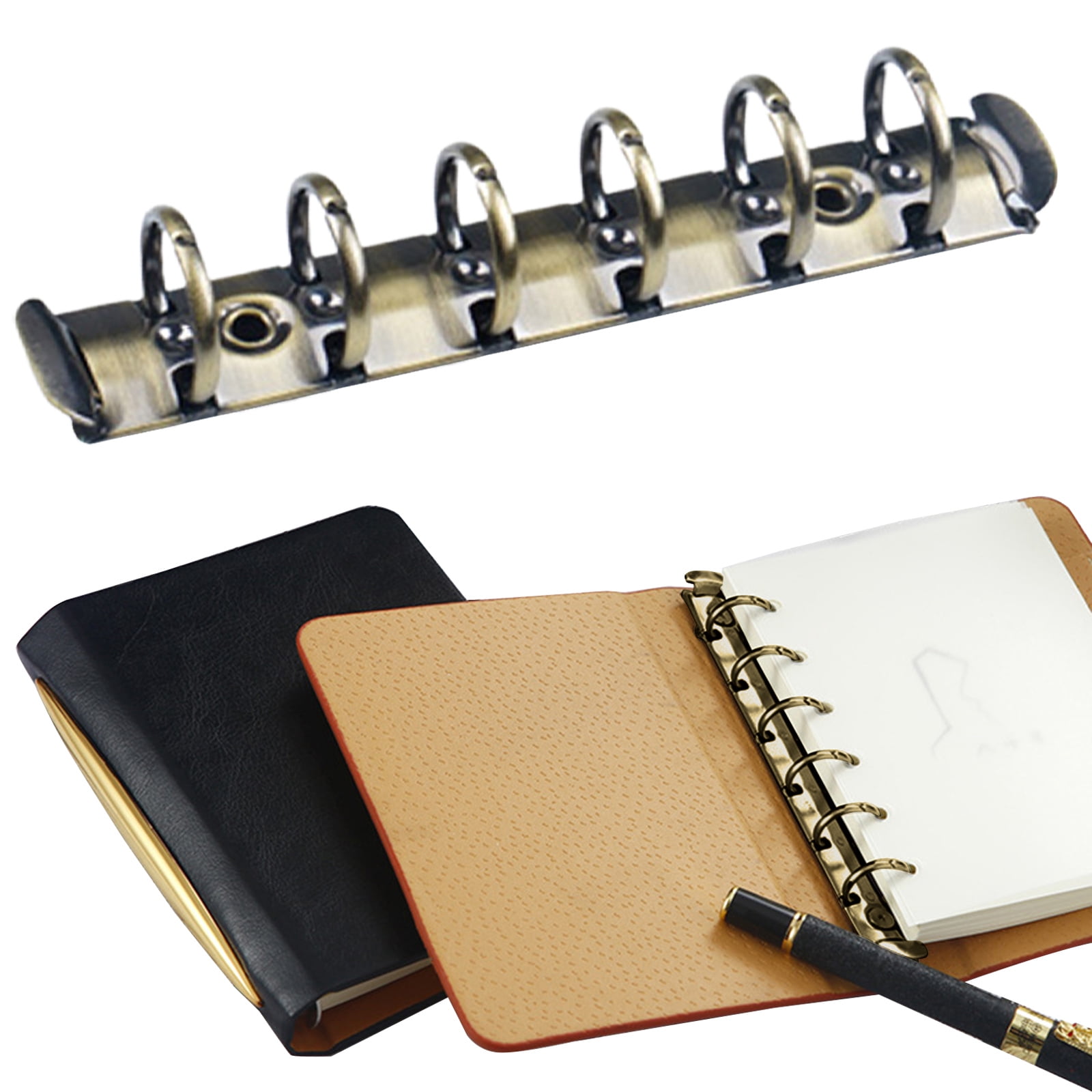 6 Ring Binder Mechanism Replacement Kit, Metal 6-Ring Binders Ring ...