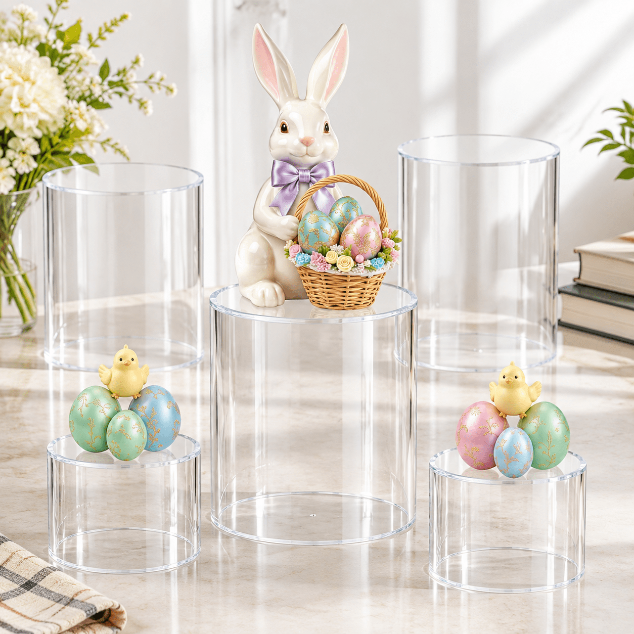 Table Riser Round 6 Risers Display Stands 4
