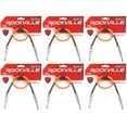 thumbnail image 1 of 6 Rockville RCGT1.5O 1.5'  1/4" TS to 1/4'' TS Guitar/Instrument Cable, 1 of 2