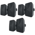 thumbnail image 1 of 6) Rockville WET-6525B 6.5" 70V Commercial Indoor/Outdoor Wall Speakers in Black, 1 of 10