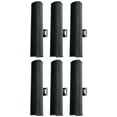 thumbnail image 1 of (6) Rockville WET ARRAY 4 Black Line Array Speakers For church/School/Auditorium, 1 of 13