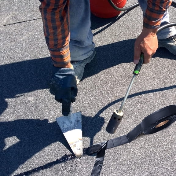 6 Rolls 1.18 Inch Asphalt Crack Filler Tape Asphalt Tape for Driveway Repair Joint and Crack Sealer for Tarmac Parking Lot Roof Cement Road, 50 Feet Each Roll$$Tools & Hardware Other