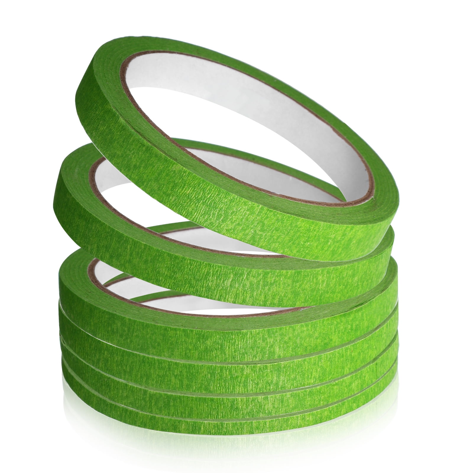 6 Rolls 12mm Masking Greenery Decor Art Tape Colorful Party Ornament