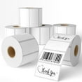 thumbnail image 1 of 6 Rolls 2.25" x 1.25" Direct Thermal Shipping Barcode Labels 57x32mm for Zebra LP2824 TLP2824 LP2844,1000 Labels per Roll,Total 6000 Labels, 1 of 7