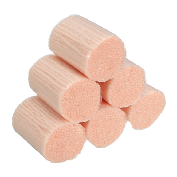 6 Rolls Latch Hook Yarn, 3mm Light Pink Latch Hook Kit Yarn Precut Hook Rugs Making Crochet Bundles for Rug Adults Beginners Tapestry DIY Craft