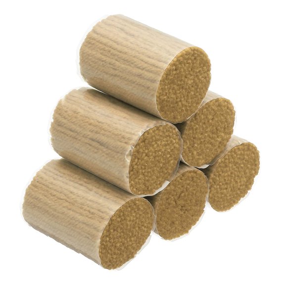 6 Rolls Latch Hook Yarn, Latch Hook Kit Yarn Precut Hook Rugs Yarn Making Crochet Bundles for Latch Hook Rug Adults Beginners Tapestry DIY Craft, Beige Brown