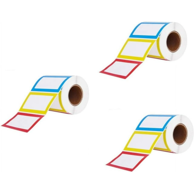 6 Rolls Name Labels for Clothes Kids Labels for School Label Stickers for Food Name Label