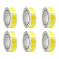 thumbnail image 1 of 6 Rolls Red Dot Sticker Colour Coding Label Adhesive Round Sticker Label, 1 of 13