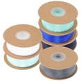 thumbnail image 1 of RUNROTOO Ribbon Organza Craft Enthusiasts Cuttable Craft Ribbon 6Pack, 1 of 6