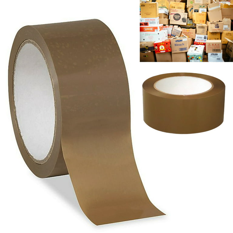2x55 yd Acrylic Adhesive Carton Sealing Tape (Clear) :Single Piece