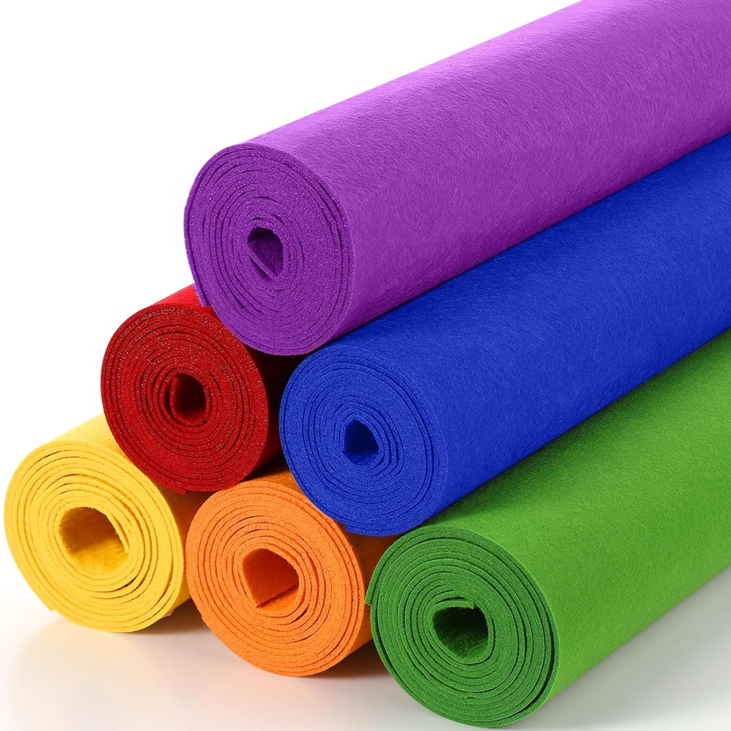 6 Rolls Self Adhesive Velvet Flock Liner Total 12 Yard Mixed Color