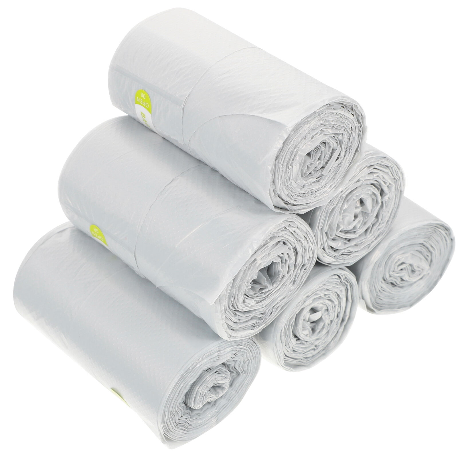 6 Rolls Small Trash Bags Cat Litter Trash Bag Portable Trash Bag Car Garbage Bag Small Trash