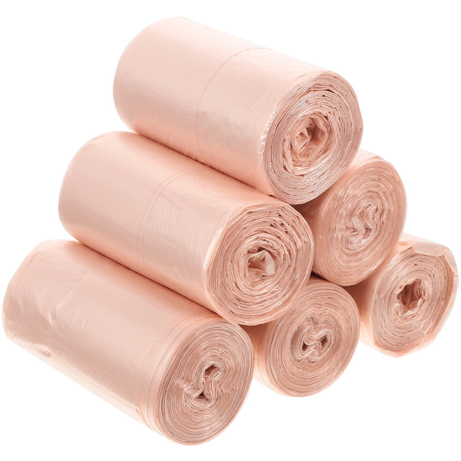 6 Rolls Small Trash Bags Cat Litter Trash Bag Portable Trash Bag Car Garbage Bag Small Trash