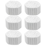 6 Rolls of Practical Cotton Rolls Portable Rolled Gauze Dental Cotton Rolls Oral Supplies