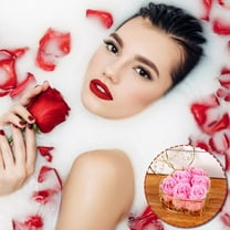 6 Rose Soap Flower Gift Box Valentine's Day Gift Birthday Gift Simulation Soap New Artificial Bouquet, Pinks