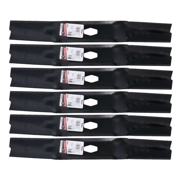 6 Rotary 17225 Hi Lift Mower Blades for MTD 742P05086 74205086 54in. Deck