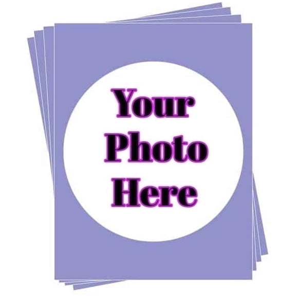 6" Round pre-cut create your own photo edible image cake topper, by TNCT. Email your image after purchase, see product details.