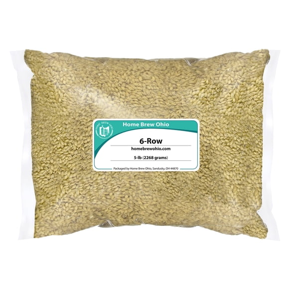 6 Row Malt For Homebrewing Whole Grain - 5 LB