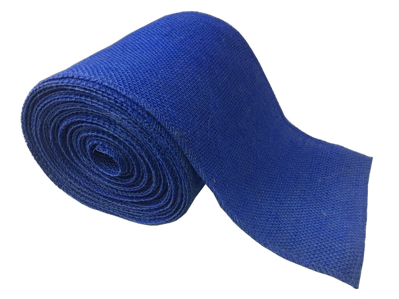 6 Royal Blue Ribbon 10 Yards Serged Made In Usa-,
