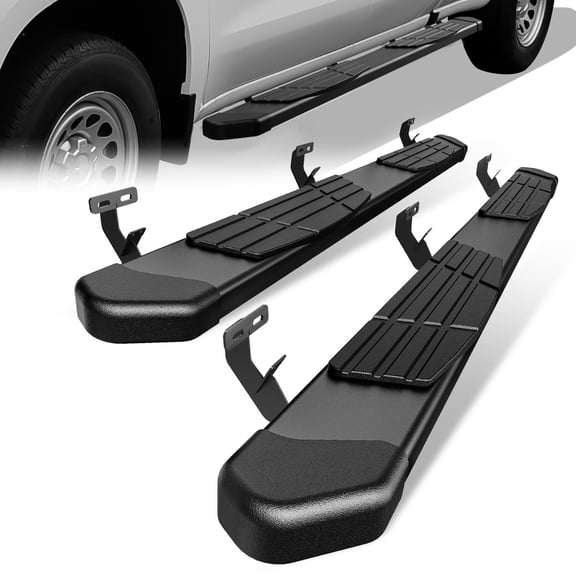 6" Running Board For 2010-2026 Dodge Ram 1500 2500 3500 Crew Cab Side Step S/S