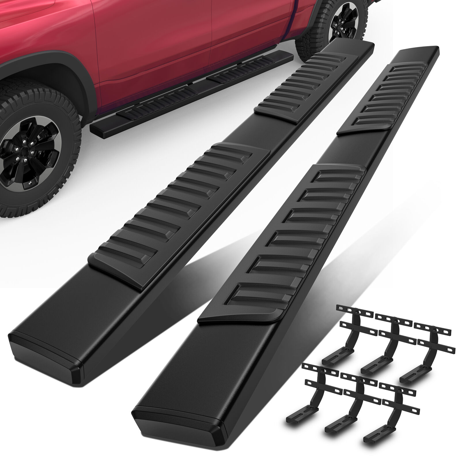 Running Boards Sliver LOGO 20192024 Dodge Ram 1500 Quad Cab (Exclude