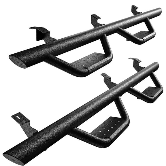 6" Running Boards for 2025-2026 Toyota 4Runner, Black Drop Step Side Rails Nerf Bars